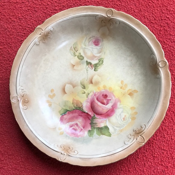 Beautiful Rose Floral Vintage Bowl - Picture 1 of 4